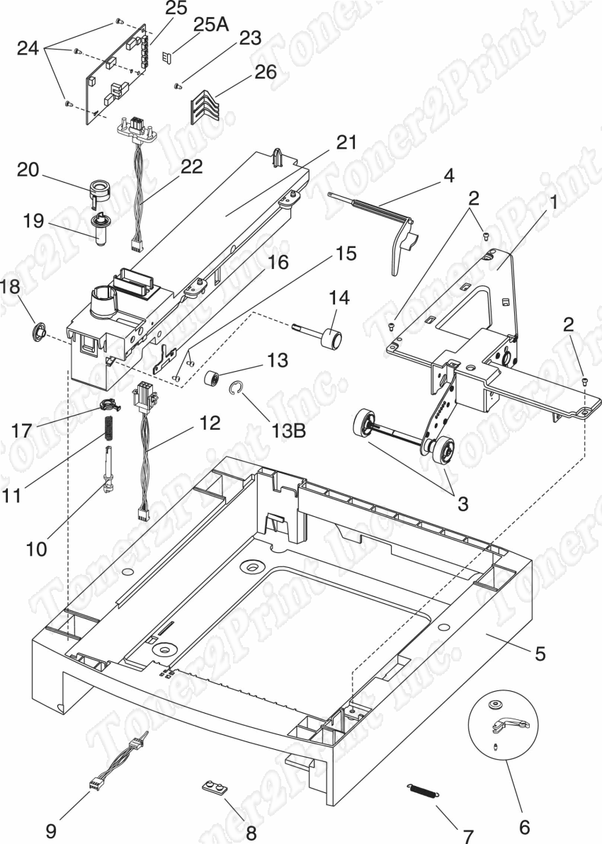 99A0058 is represented by #8 in the diagram below.