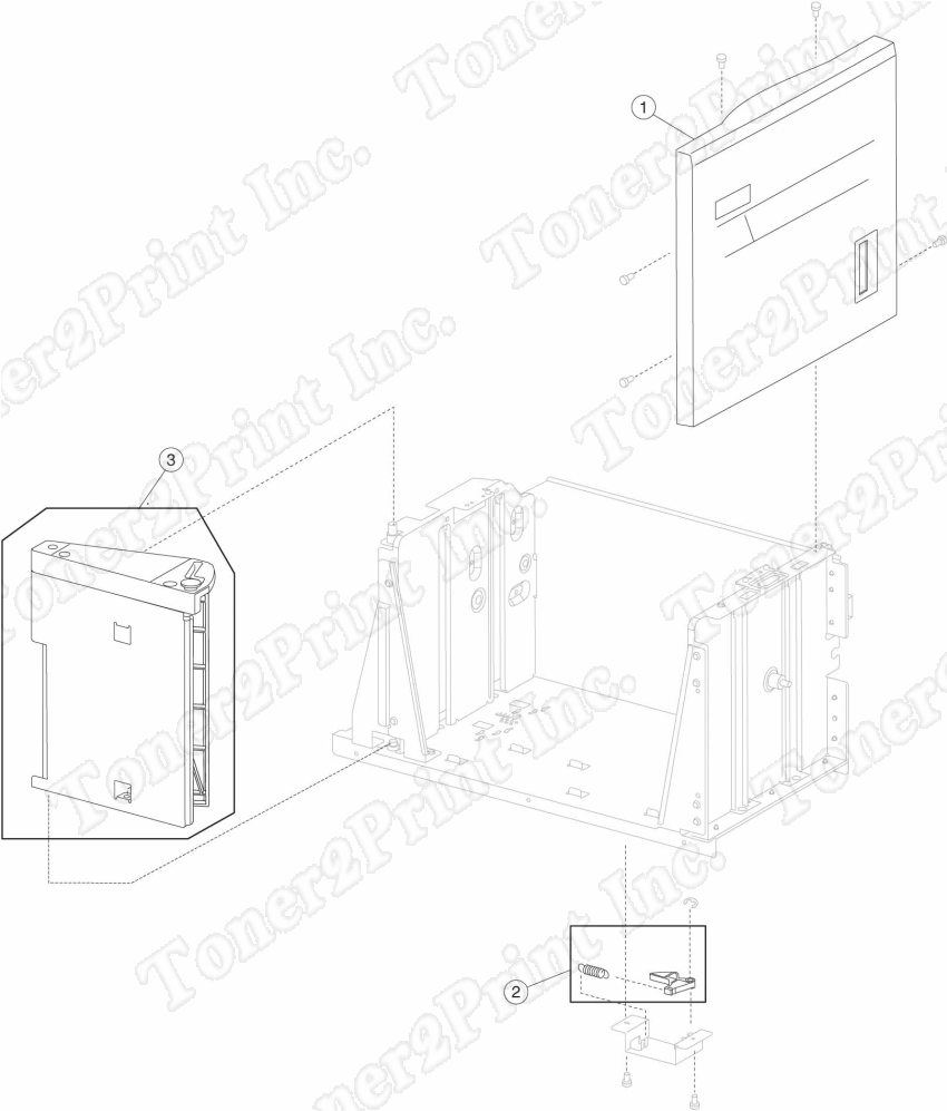 40X0749 is represented by #3 in the diagram below.