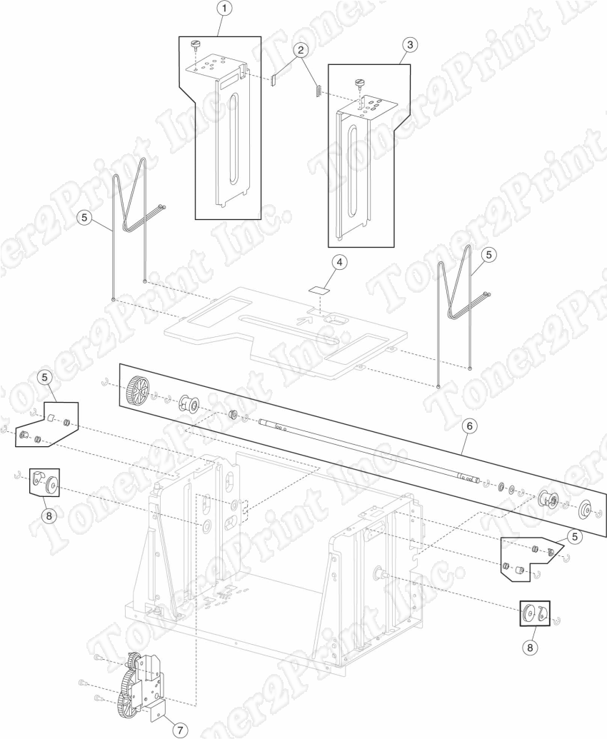 40X0751 is represented by #3 in the diagram below.