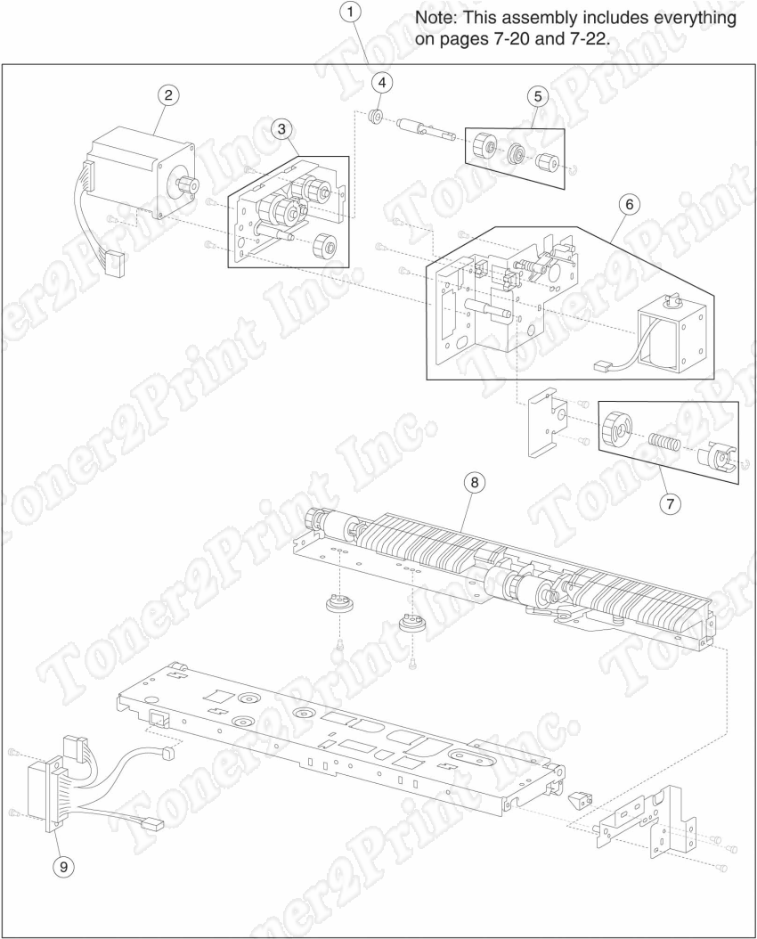 40X0761 is represented by #5 in the diagram below.