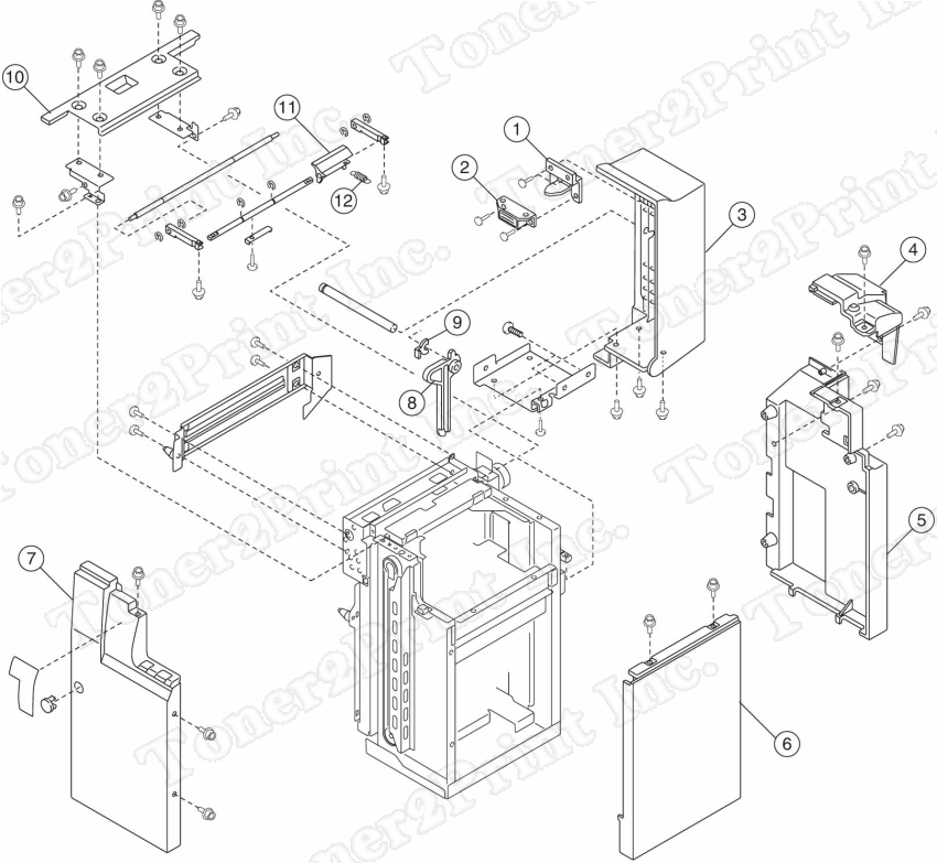 40X1213 is represented by #7 in the diagram below.