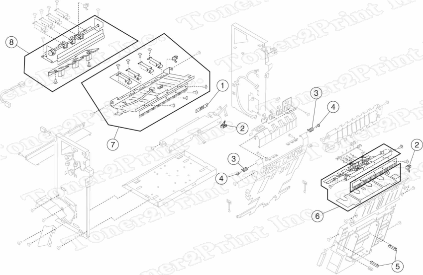 40X1223 is represented by #7 in the diagram below.