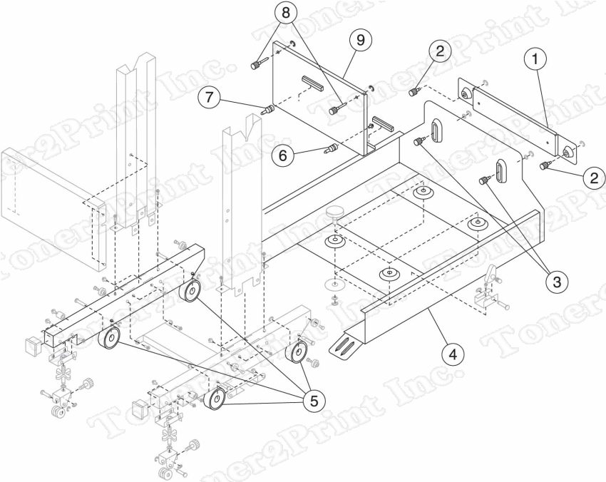 40X1240 is represented by #8 in the diagram below.