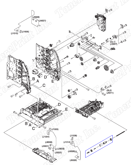 RC1-1302-000CN is represented by #43 in the diagram below.