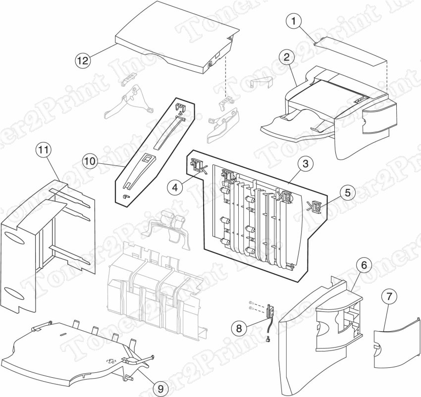 40X2031 is represented by #11 in the diagram below.