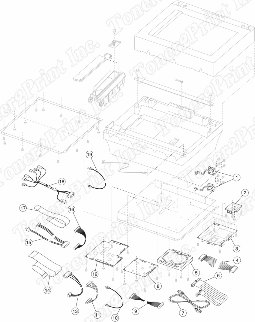 40X2567 is represented by #2 in the diagram below.