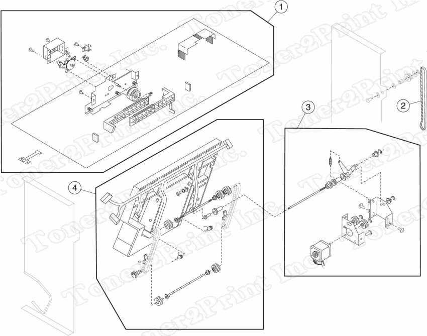 40X2600 is represented by #1 in the diagram below.