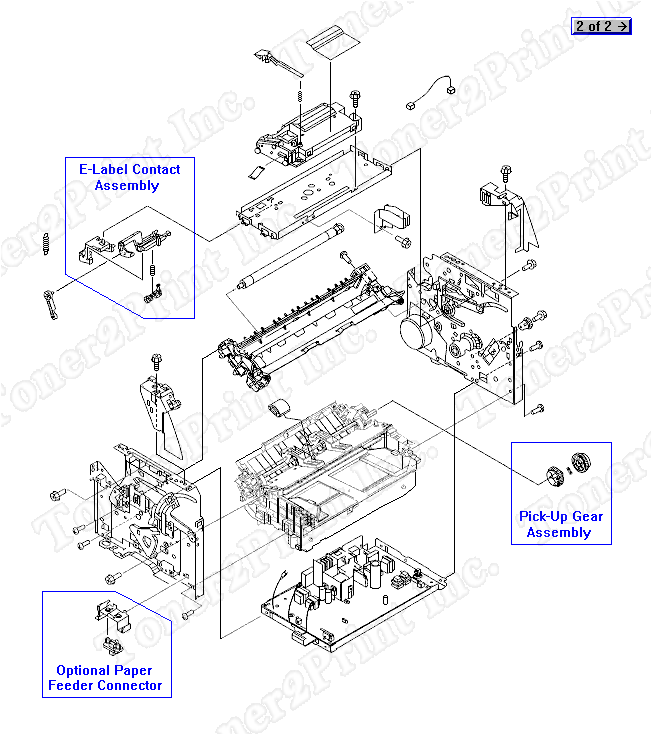 RM1-0549-050CN is represented by #13 in the diagram below.