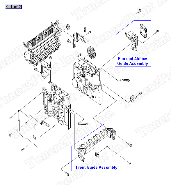 RM1-0678-000CN is represented by #7 in the diagram below.