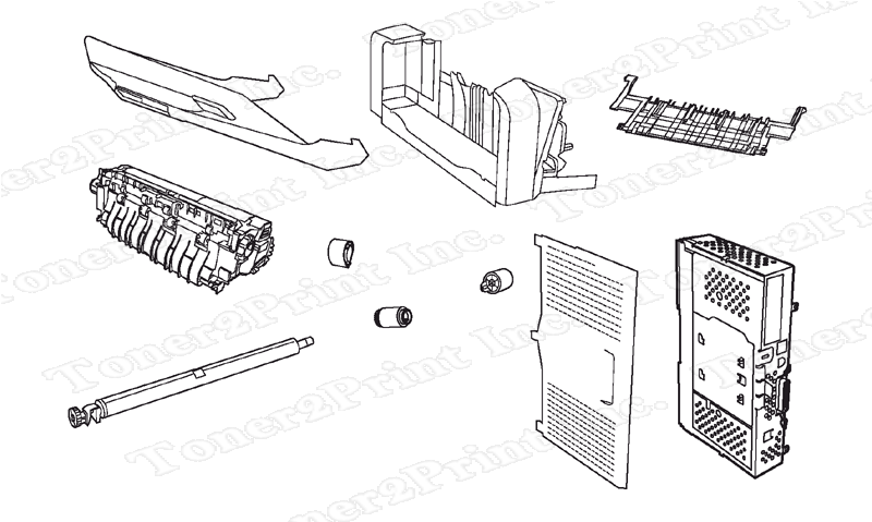 RM1-1047-000CN is represented by #6 in the diagram below.