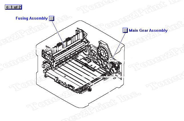 RM1-1289-070CN is represented by #2 in the diagram below.