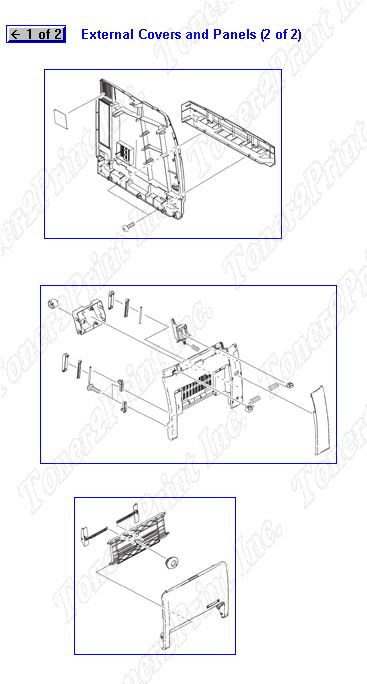 RM1-1738-020CN is represented by #1 in the diagram below.