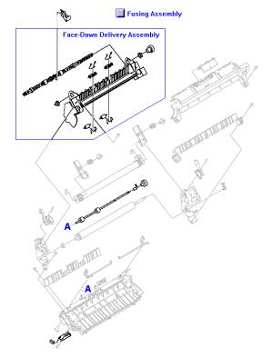 RM1-2076-030CN is tagged by a * in the diagram above.