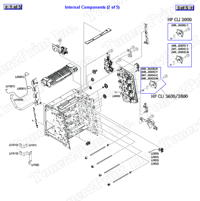 RM1-2665-220CN is represented by #24 in the diagram below.