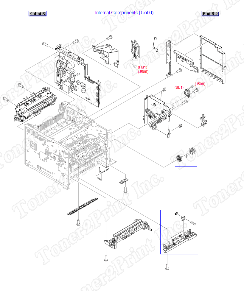 RM1-3761-000CN is represented by #33 in the diagram below.