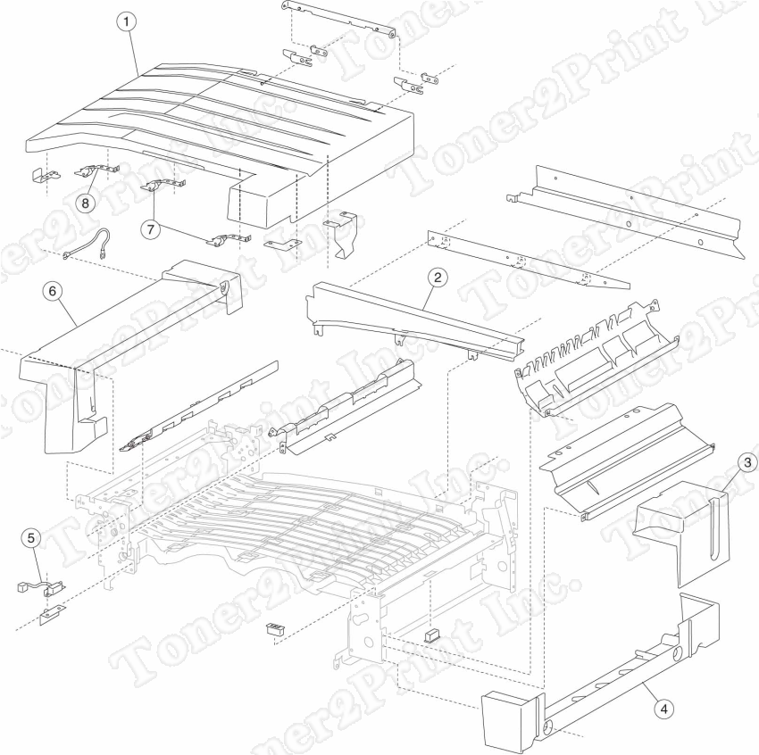 40X3895 is represented by #2 in the diagram below.