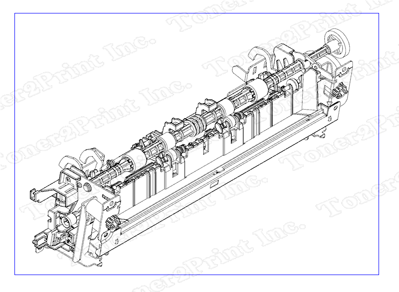 RM1-4430-000CN is represented by #1 in the diagram below.