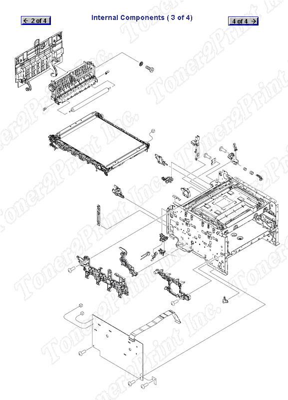 RM1-4445-000CN is represented by #2 in the diagram below.