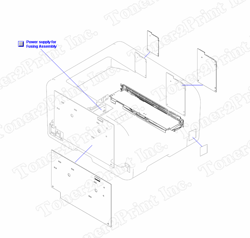 RM1-4689-000CN is represented by #2 in the diagram below.