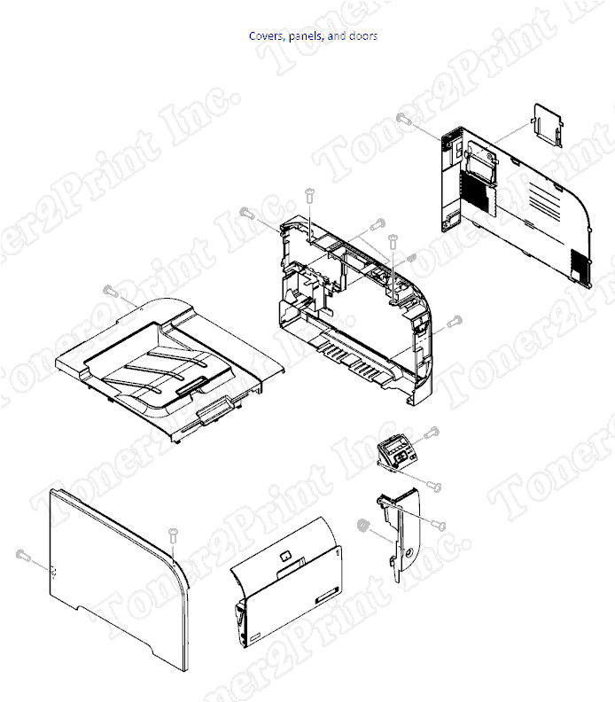 RM1-4848-000CN is represented by #9 in the diagram below.