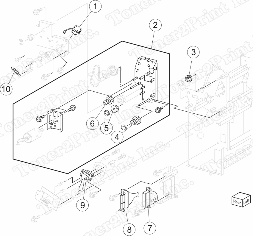 40X4015 is represented by #5 in the diagram below.