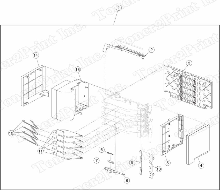 40X4773 is represented by #6 in the diagram below.