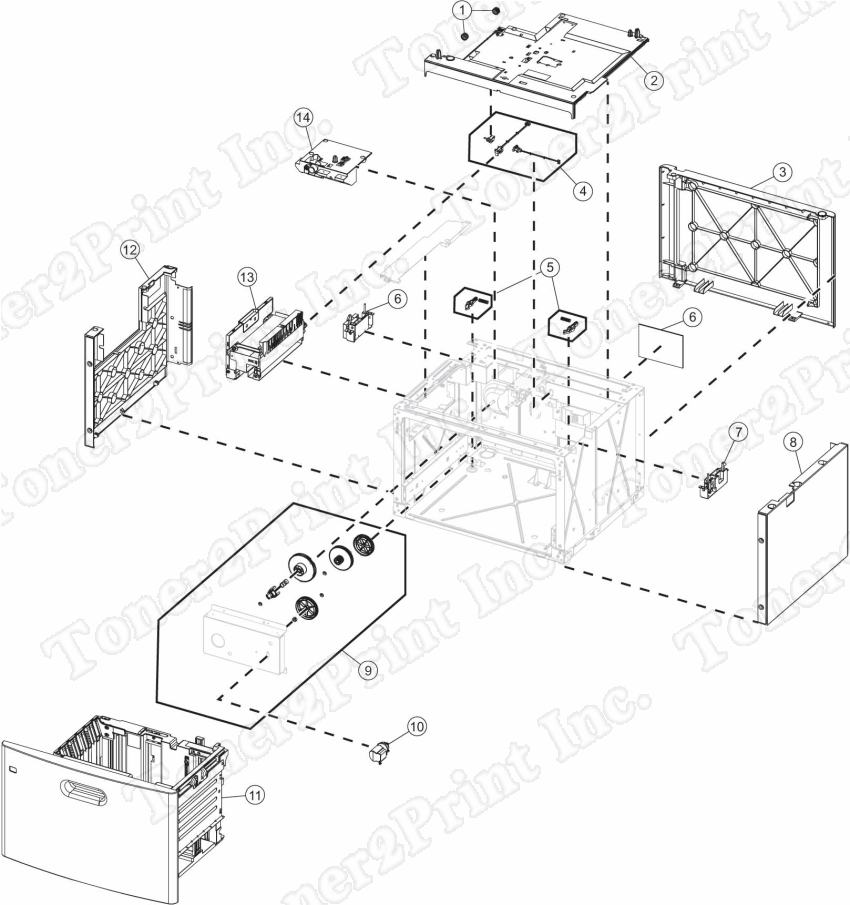 40X6118 is represented by #13 in the diagram below.