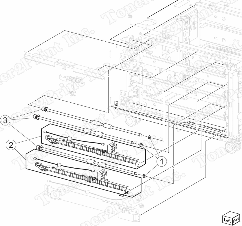 40X6675 is represented by #2 in the diagram below.