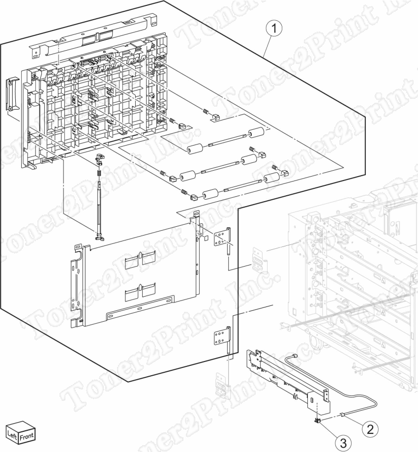 40X6700 is represented by #3 in the diagram below.