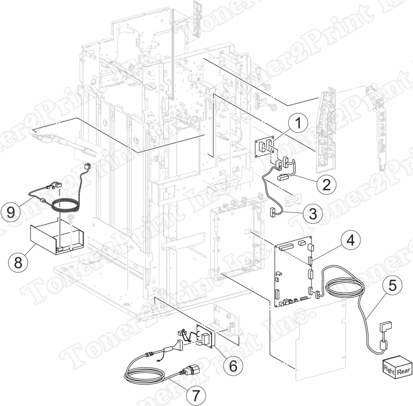 40X7431 is represented by #9 in the diagram below.