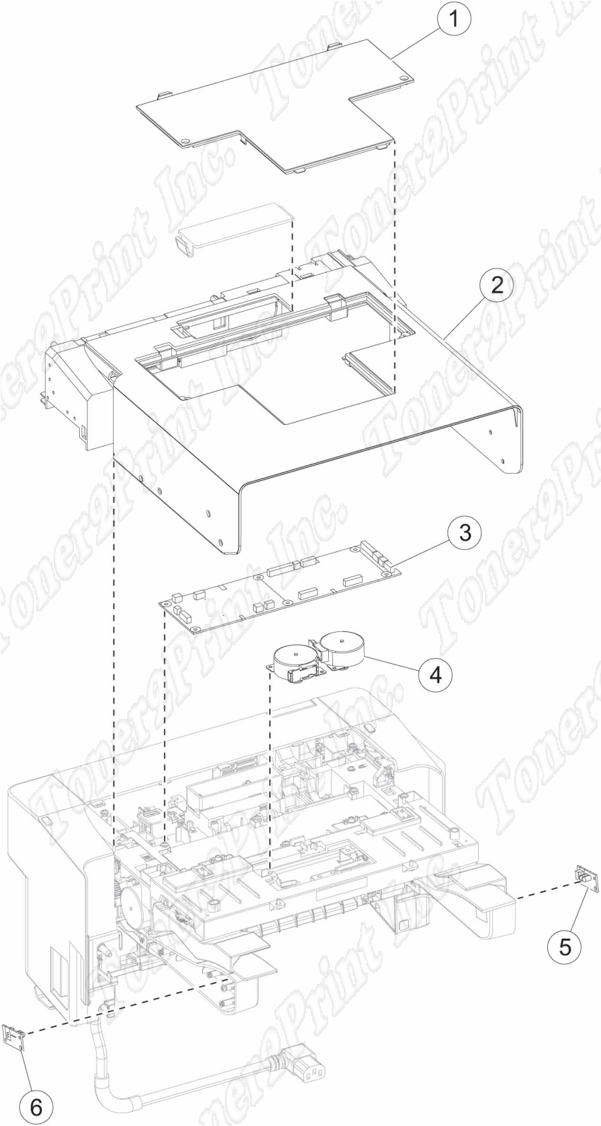 40X8131 is represented by #5 in the diagram below.