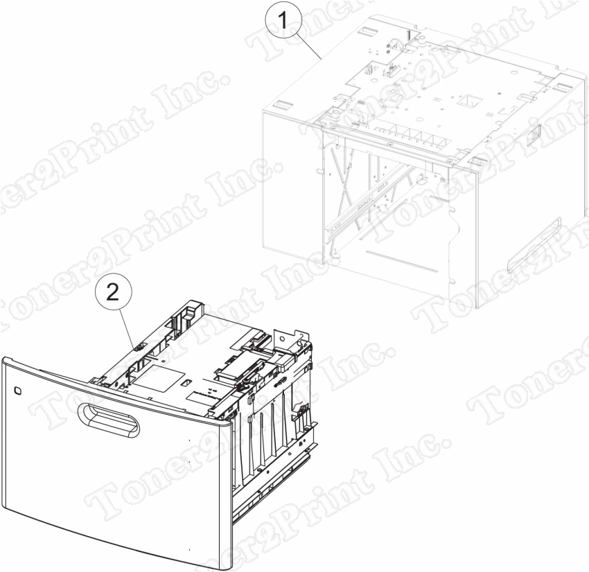 40X8166 is represented by #2 in the diagram below.