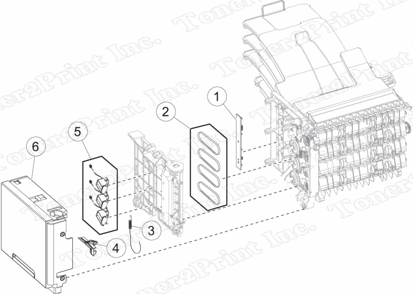 40X8243 is represented by #6 in the diagram below.