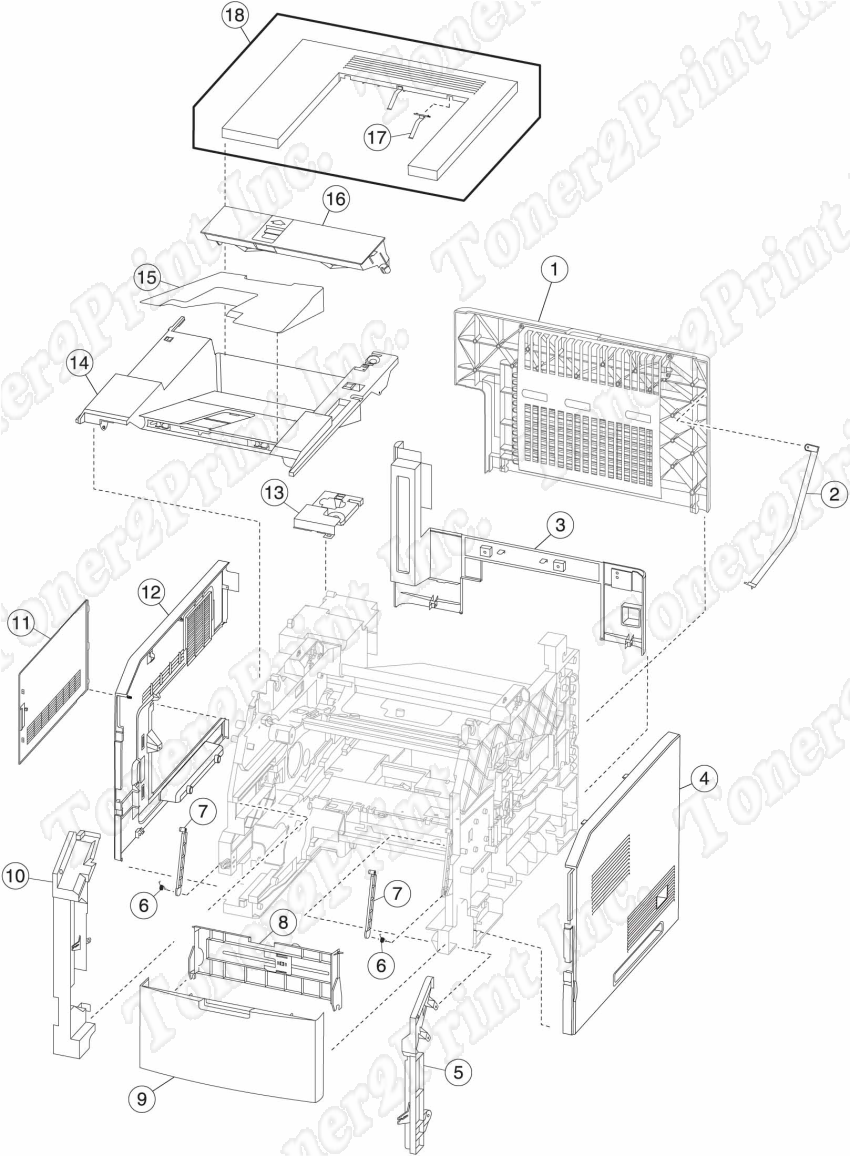 40X8398 is represented by #16 in the diagram below.