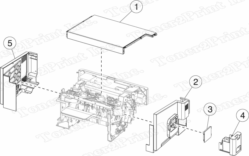 40X8550 is represented by #2 in the diagram below.