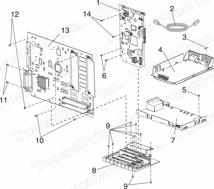 43H5545 is represented by #2 in the diagram below.